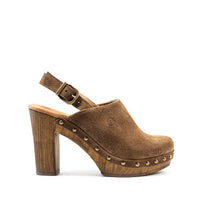 Comillas Suede Leather Strap Clog