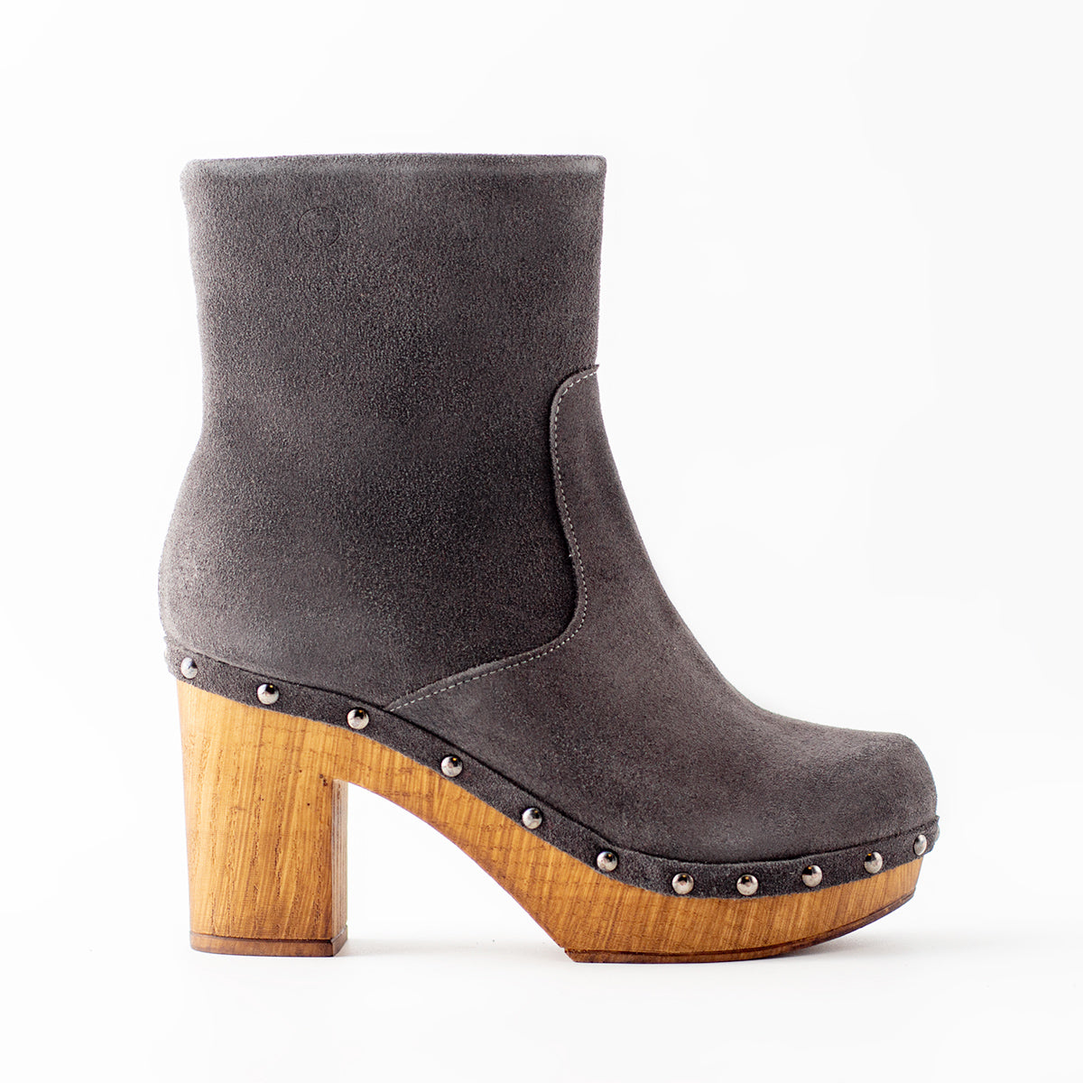 Cannes Smoked Suede Ankle Boots