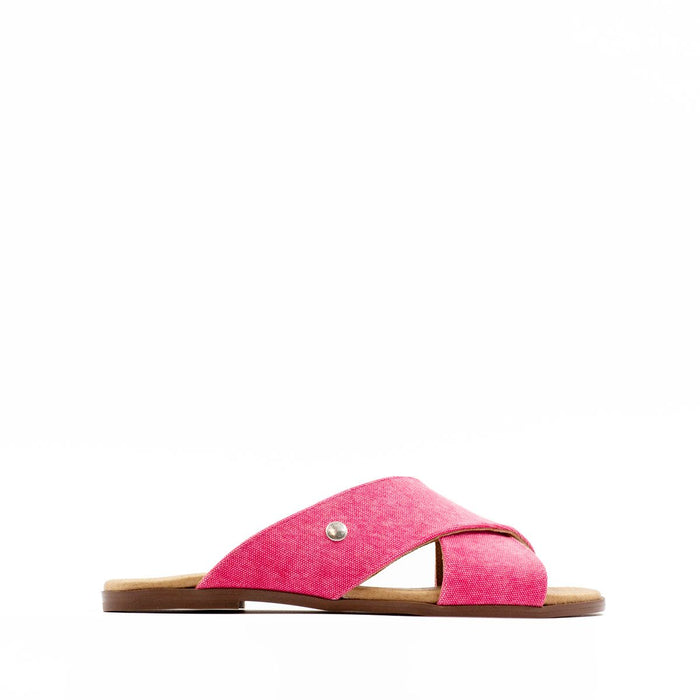 Strawberry Cross Flat Sandal