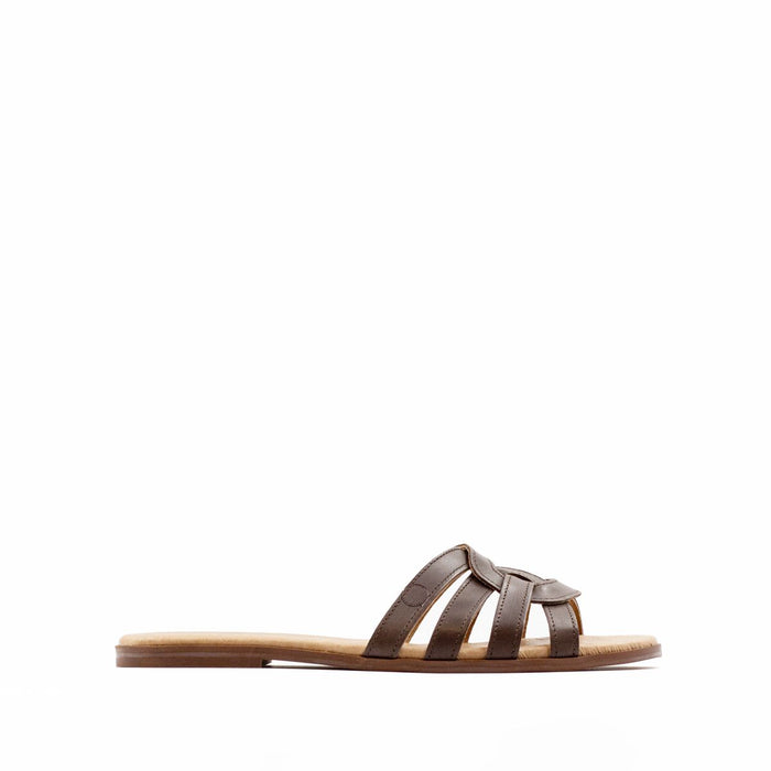 Chocolate Sea Flat Sandal