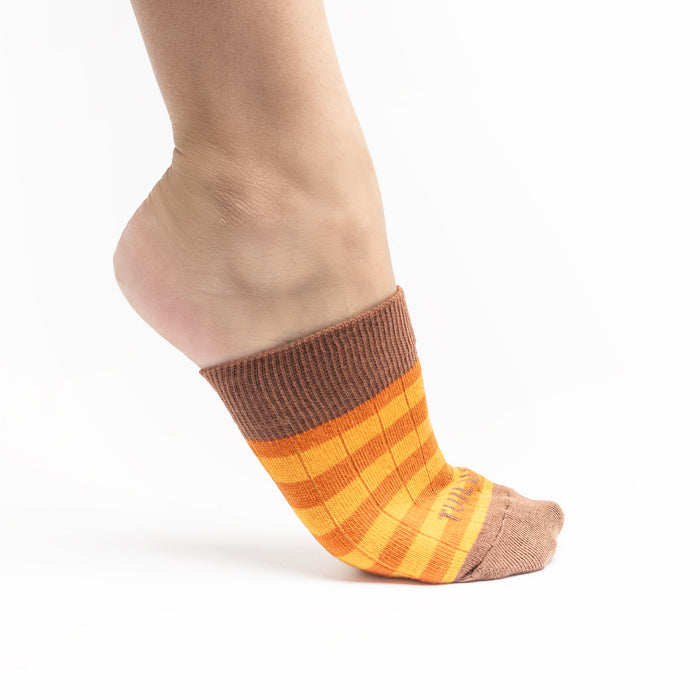  Chaussettes Sabot Marron Orange Chaudron 